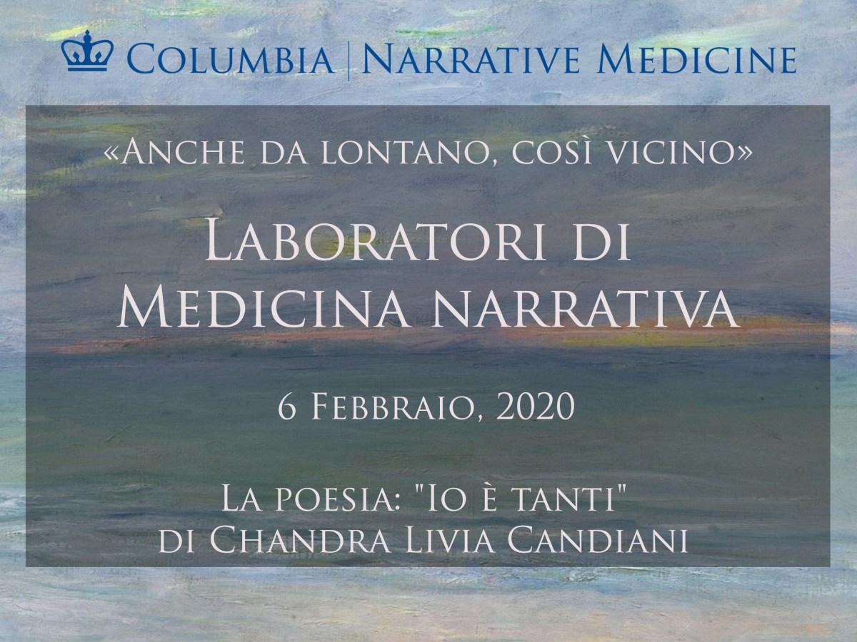 Laboratori Di Medicina Narrativa: sabato 6 febbraio dalle 16 alle&nbsp;17.30